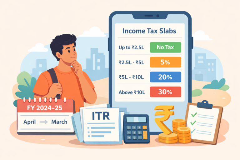 Income tax basics in India explained for beginners