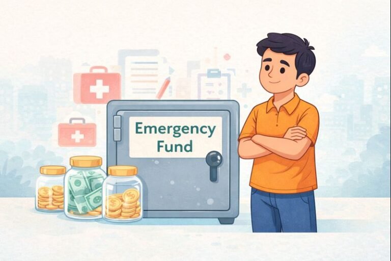 Emergency fund savings for financial safety